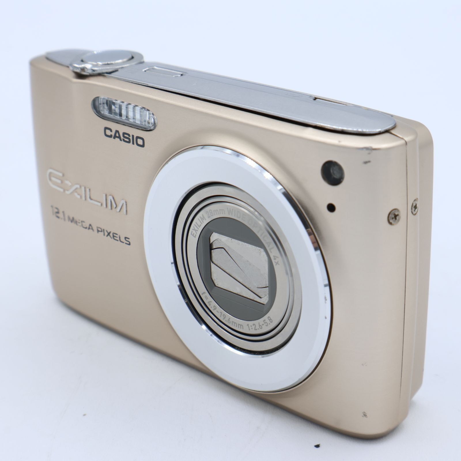 【美品・返品保証】 カシオ　CASIO EXILIM EX-Z400 ゴールド CASIO カシオ デジタルカメラ EXILIM EX-Z400 ゴールド EX-Z400GD