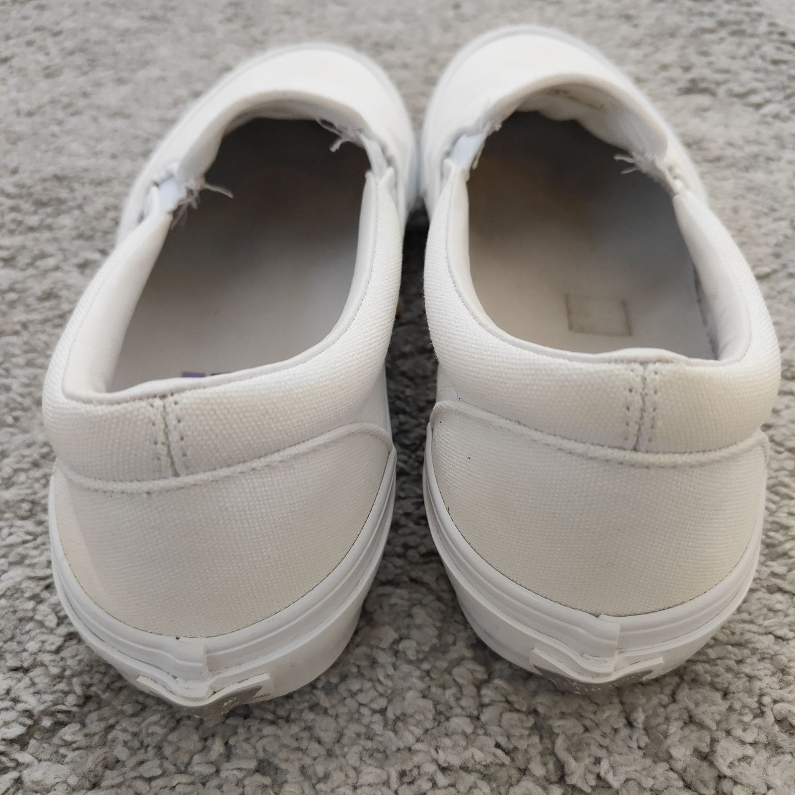 VANS ヴァンズ バンズ Pop Cush スリッポン キャンバス地 スニーカー 