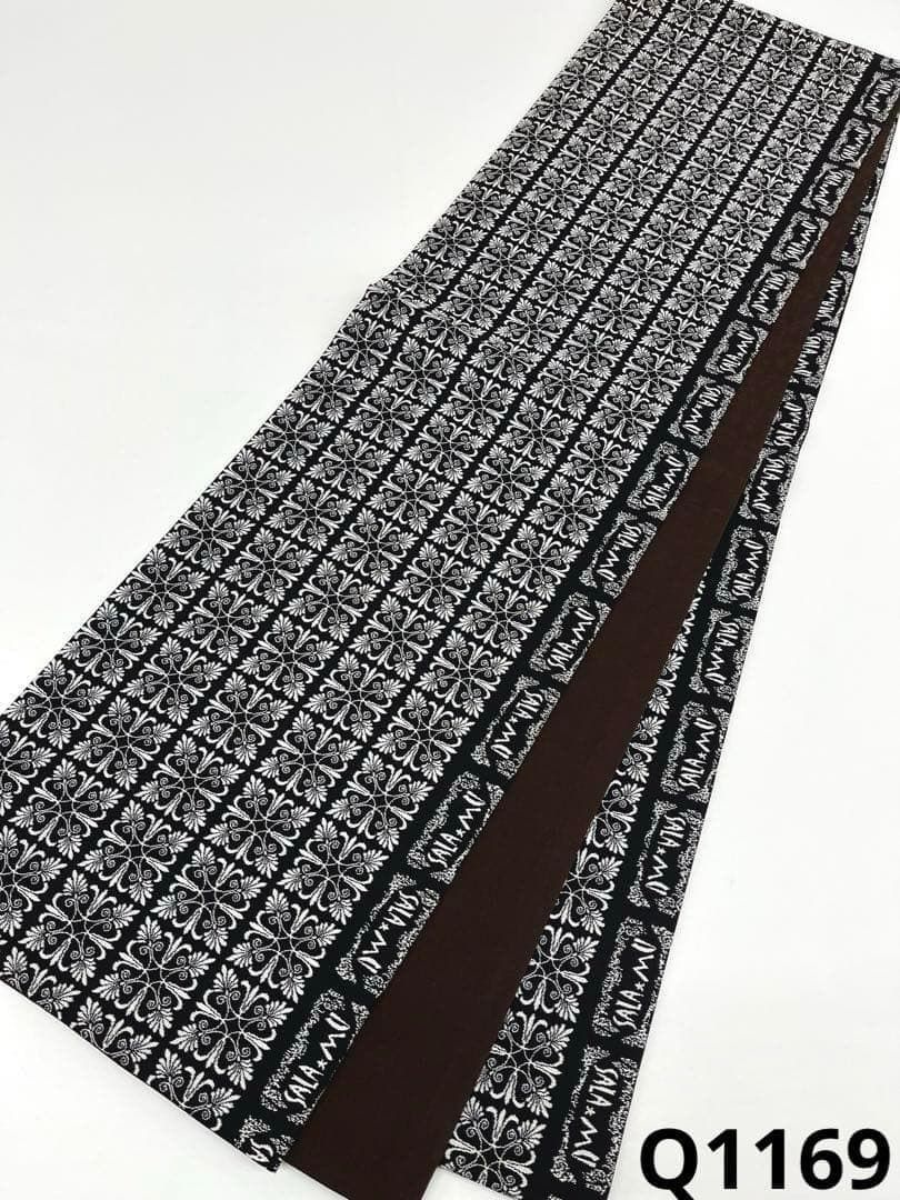 SALAMU 藤井勝比琥 リバーシブル 全通 袋帯 正絹 ガード加工 Q1169