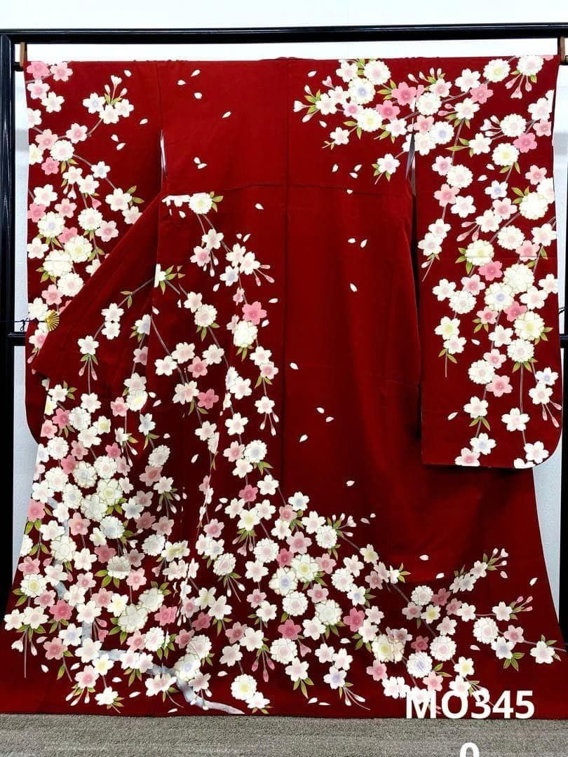 振袖 銀駒 金彩 銀彩 身丈170cm 撥水加工済 MO3450
