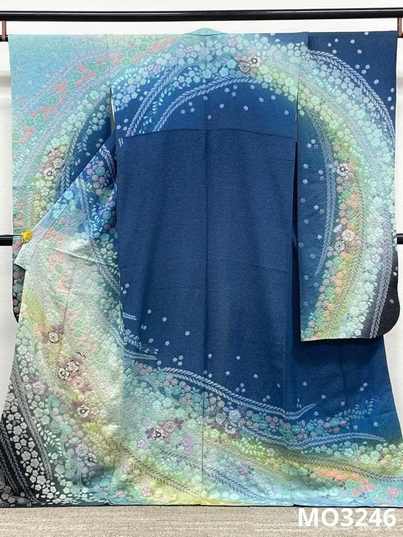 振袖 金通し 絞り 辻ヶ花 身丈170cm 撥水加工済 MO3246 振袖 金通し 絞り 辻ヶ花 身丈170cm 撥水加工済 MO3246 - メルカリ