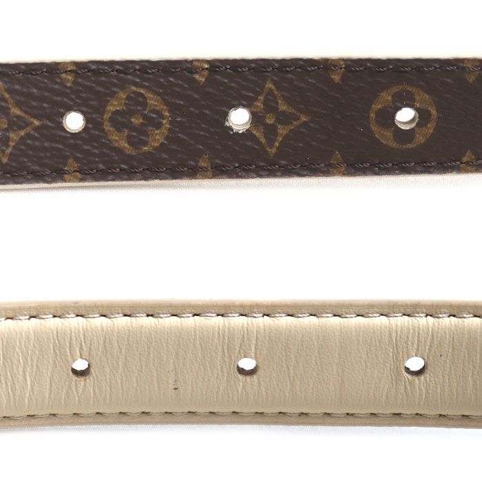 LOUIS VUITTON ルイ・ヴィトン プリティー LV 20MM リバーシブル