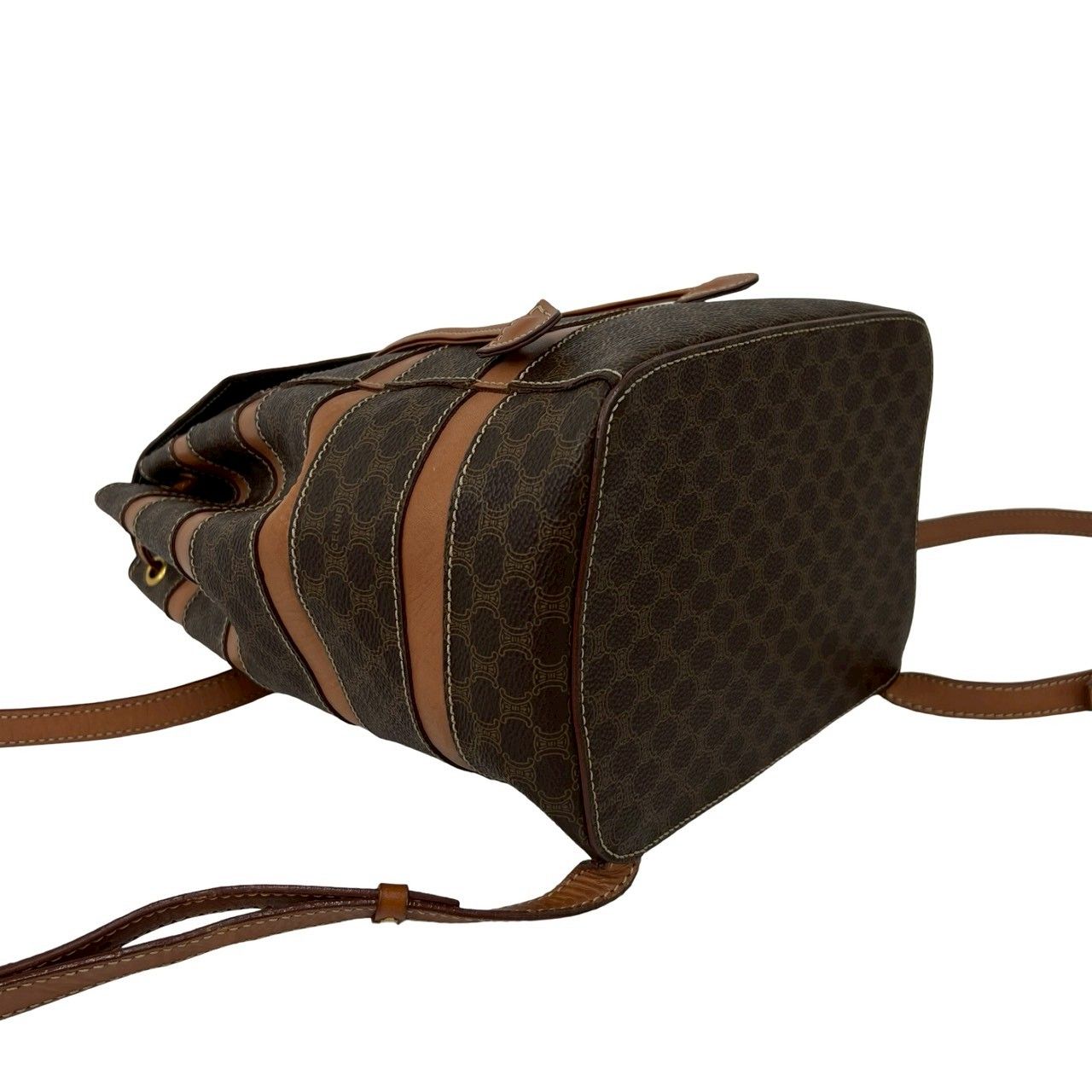極 美品 CELINE セリーヌ ヴィンテージ マカダム ブラゾン トリオンフ