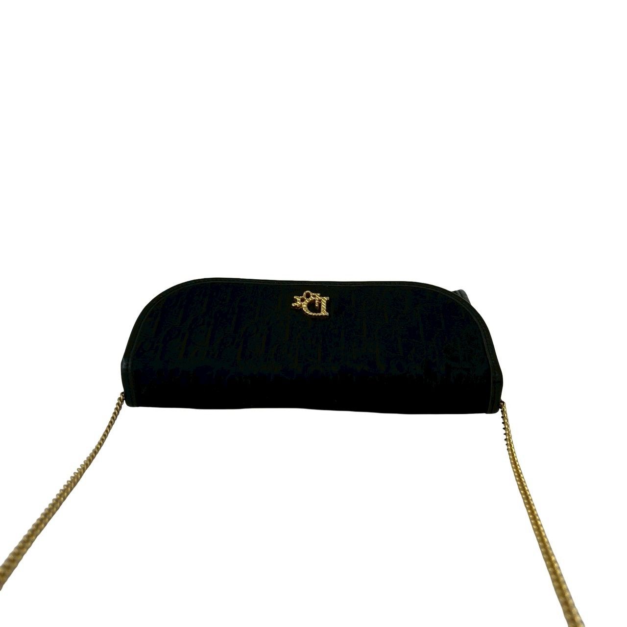 極 美品 Christian Dior ディオール トロッター 柄 ロゴ 金具