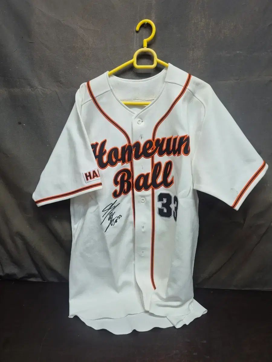 2006年 HAITAI（ヘテ）タイガース 李承燁（イ・スンヨプ） HOMERUN Semicolon セミコロン ボール 野球応援 복 티셔츠