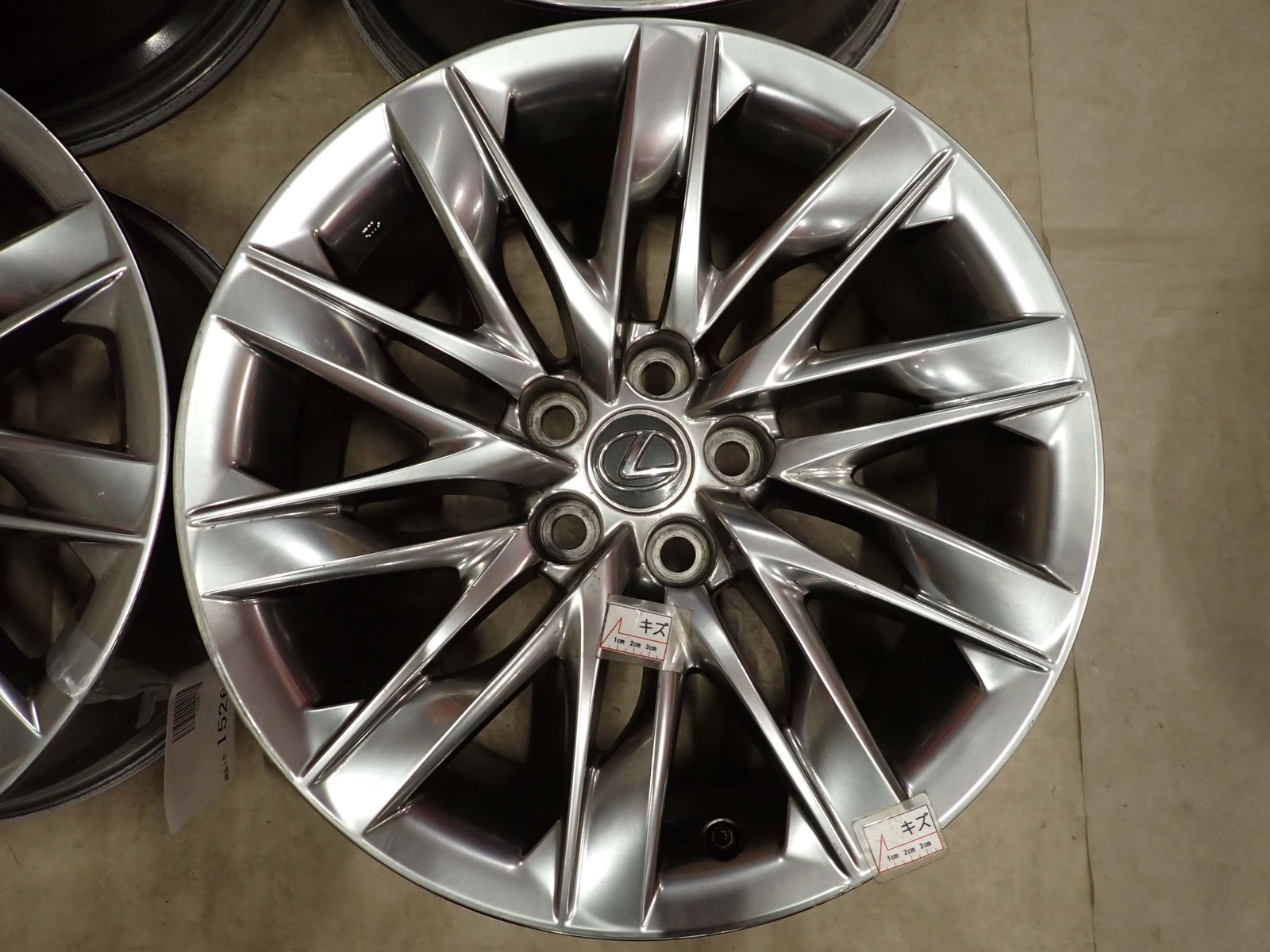 4本SET 会社宛 送料無料 19×8J レクサス LS500 バージョンL 純正