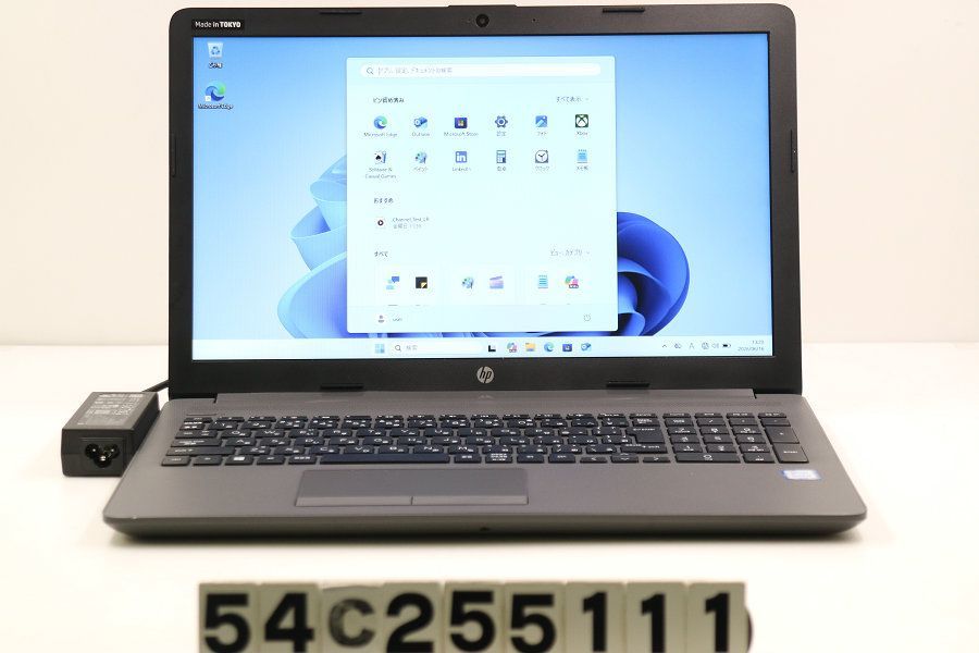 hp 250 G7 Core i3 8130U 2.2GHz/8GB/128GB(SSD)+500GB/Multi/15.6W/FWXGA(1366x768)/Win11 【54C255111】