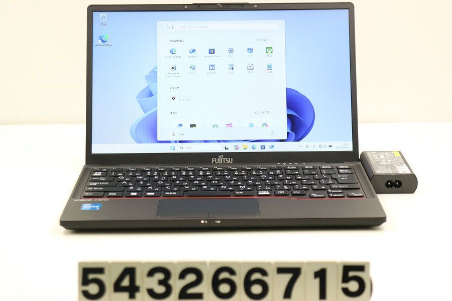 富士通 LIFEBOOK U6312/KX Core i5 1235U 1.3GHz/8GB/256GB(SSD)/13.3W/FHD(1920x1080)/Win11 【543266715】