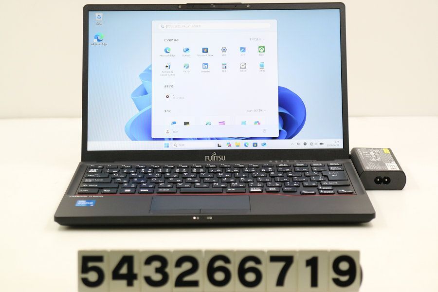 富士通 LIFEBOOK U6312/KX Core i5 1235U 1.3GHz/8GB/256GB(SSD)/13.3W/FHD(1920x1080)/Win11 【543266719】
