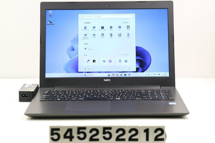 NEC PC-NS600KAB-KS Core i7 8850U 1.8GHz/8GB/512GB(SSD)/Multi/15.6W/FWXGA(1366x768)/Win11 【545252212】