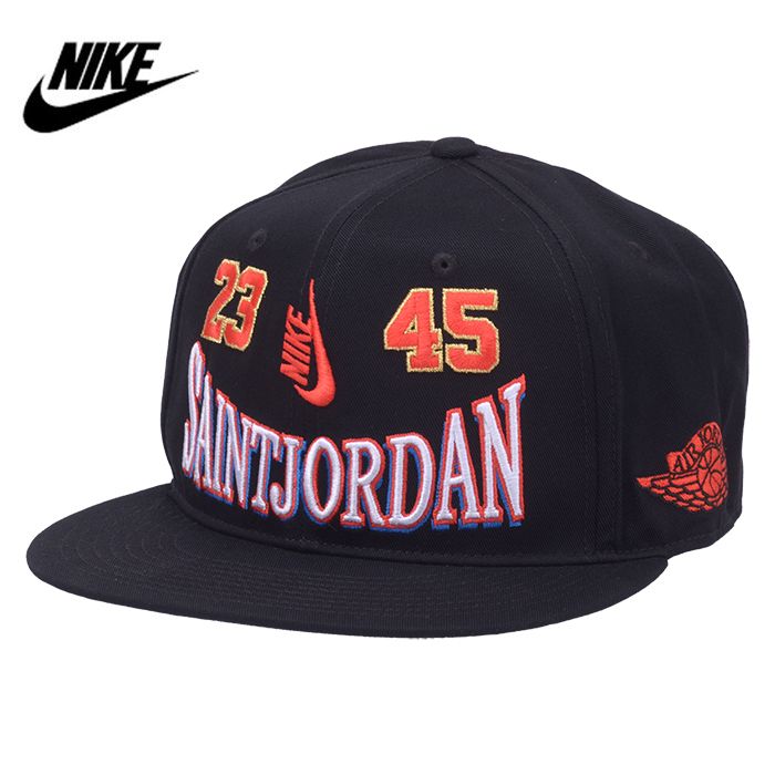 NIKE ナイキ SAINT Mxxxxxx x JORDAN BRAND セントマイケル x ジョーダン U J PRO CAP S FB STM IO7950 010 キャップ 帽子 ブラック 黒