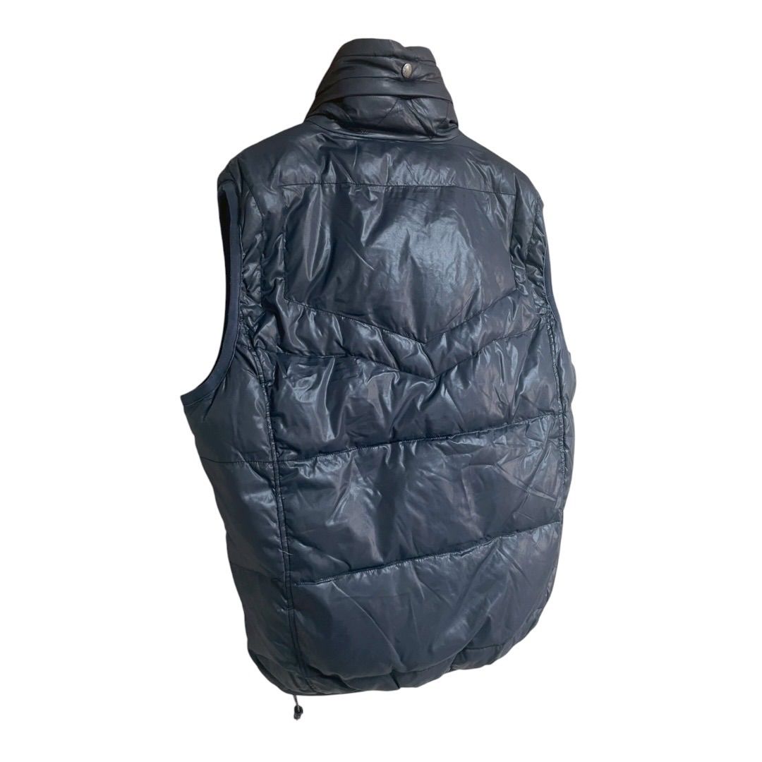 ★最終価格★DIESEL ディーゼル キルティング ニット ダウンベスト L a2907 【美品】DIESEL ディーゼル ダウンベスト L ネイビー