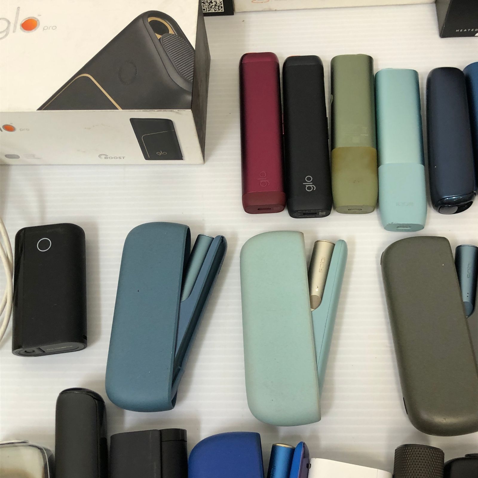 △IQOS 他 電子タバコ本体 付属品 まとめ売り ※動作・欠品・破損等状態 