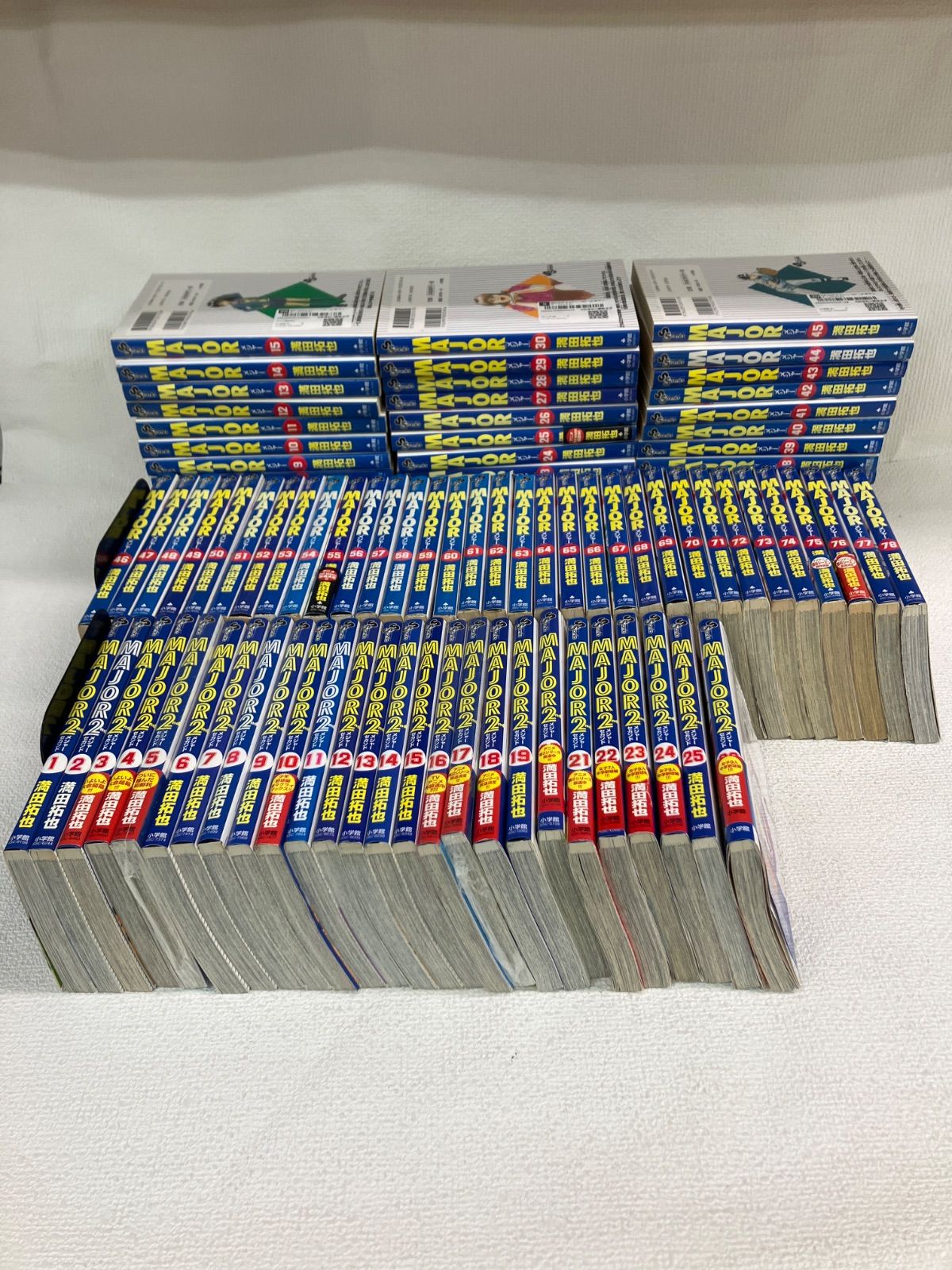 ☆【未開封あり】MAJOR メジャー 全78巻・MAJOR2 メジャーセカンド 全