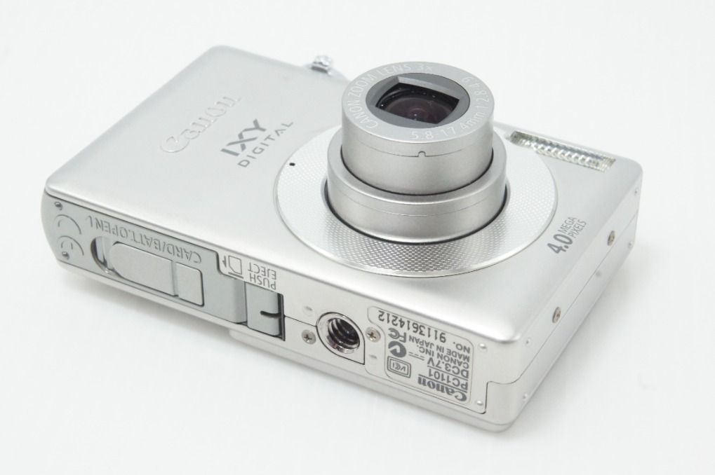 Canon キヤノン IXY DIGITAL 50 コンパクトデジタルカメラ シルバー
