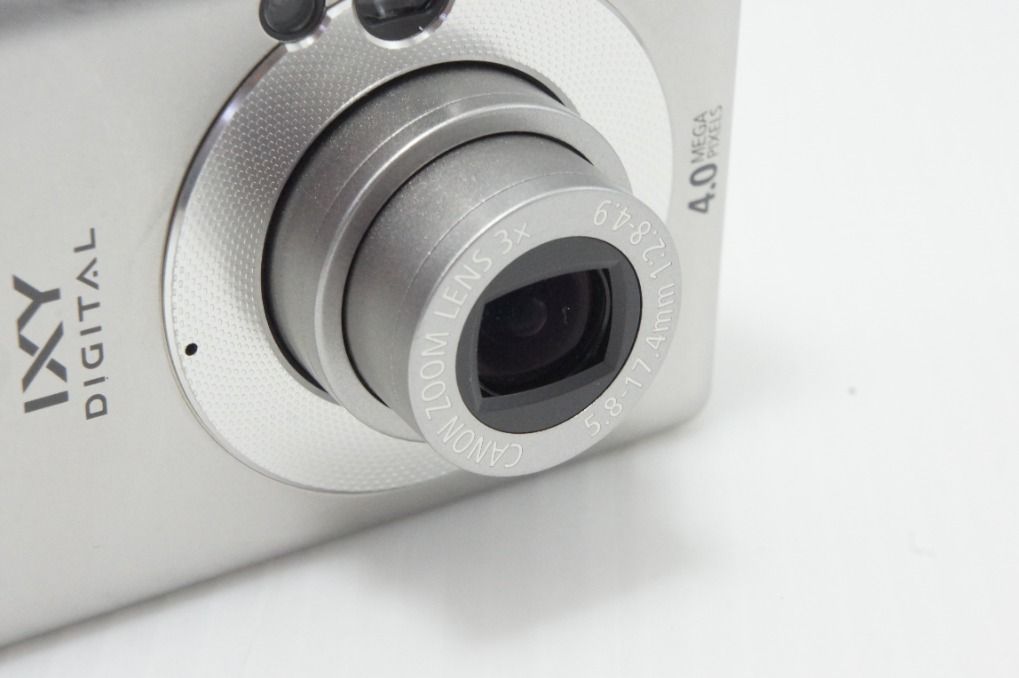 Canon キヤノン IXY DIGITAL 50 コンパクトデジタルカメラ シルバー