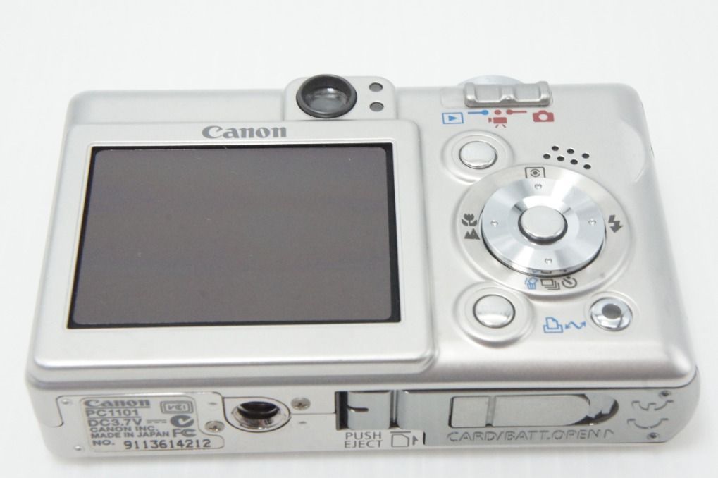 Canon キヤノン IXY DIGITAL 50 コンパクトデジタルカメラ シルバー