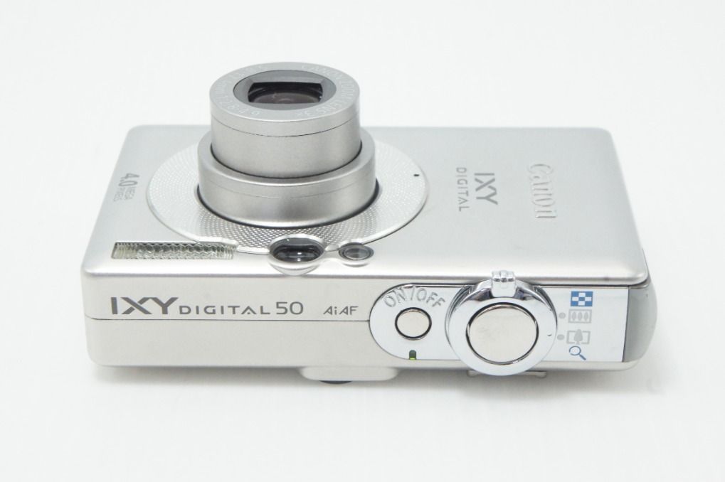 Canon キヤノン IXY DIGITAL 50 コンパクトデジタルカメラ シルバー