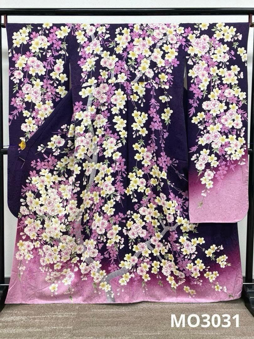 振袖 豪華 金彩 刺繍 桜 紋意匠 身丈160cm MO3031