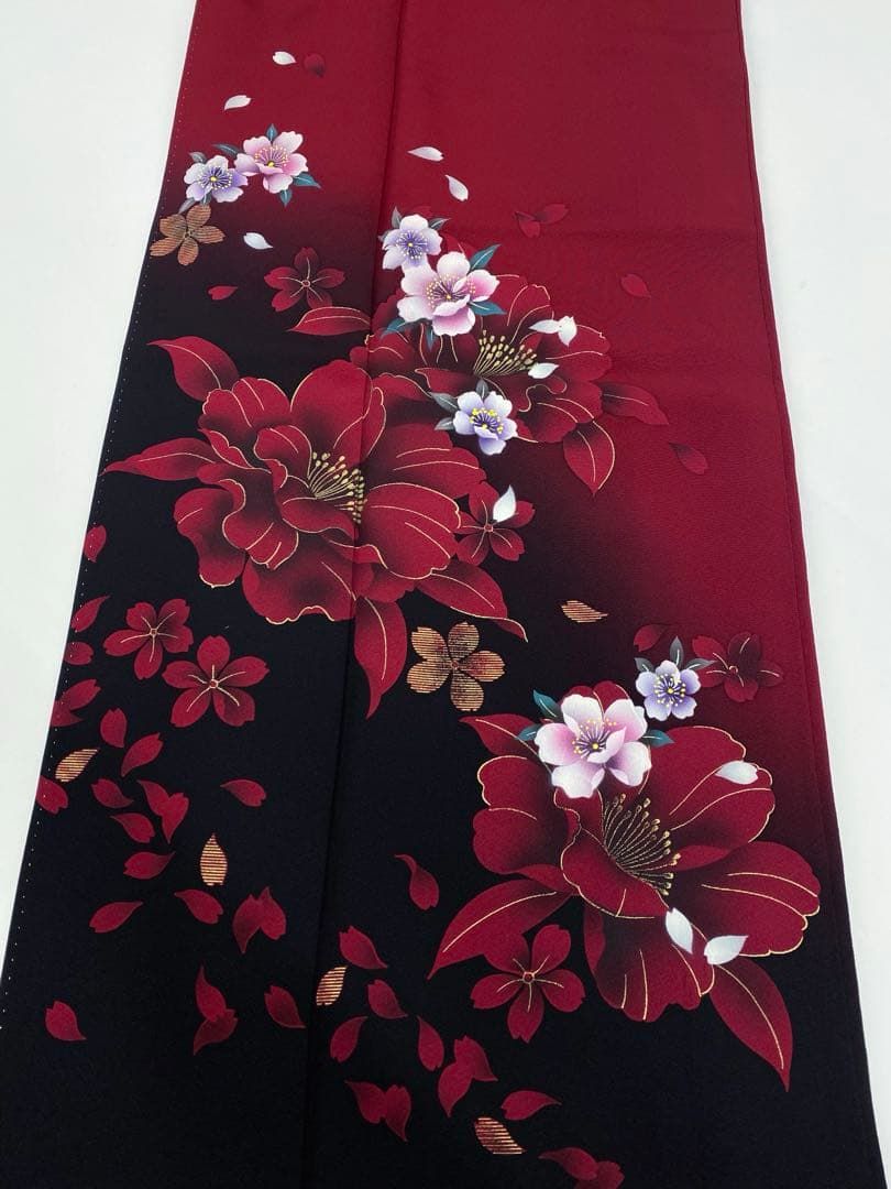 振袖 金彩 銀彩 牡丹 桜 身丈174cm MO3814 振袖 金彩 銀彩 牡丹 桜 身丈174cm MO3814