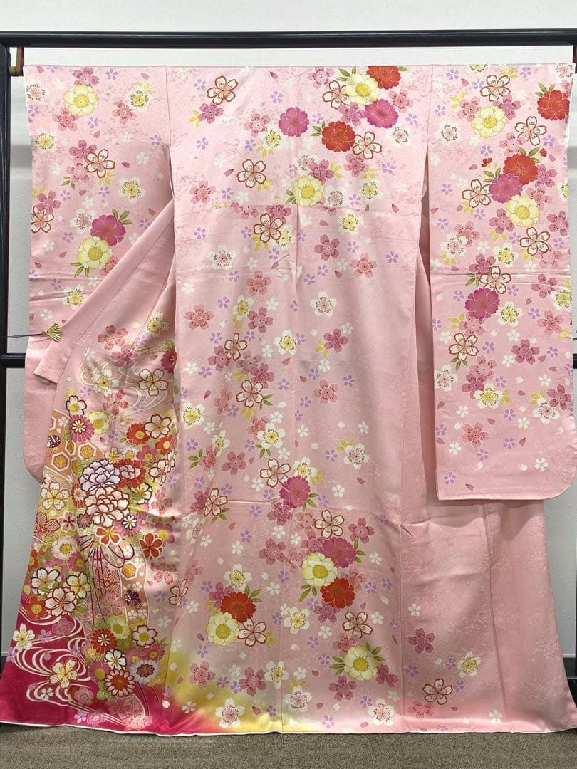 振袖 金彩 紋意匠 身丈168cm MO3810