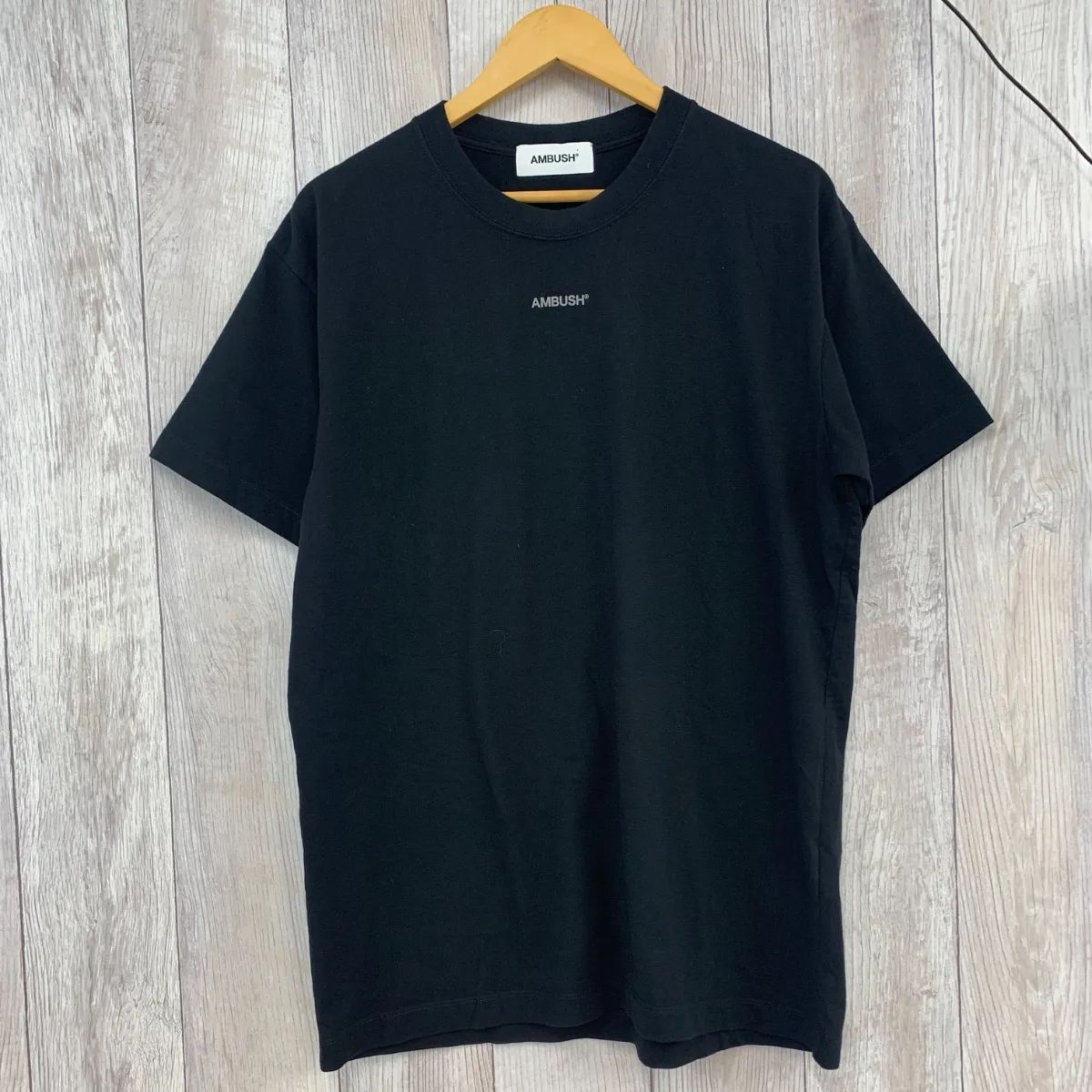 AMBUSH アンブッシュ Tシャツ 半袖 ブラック 3サイズ 平塚店 衣料品 ㉛ 