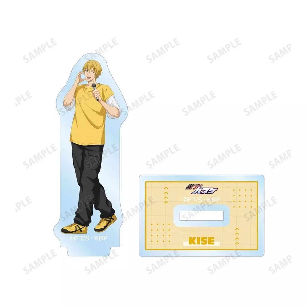 [Used] acrylic stand/acrylic panel Ryota Kise (full body) Kuroko's basketball drawing sports holiday ver. trading acrylic stand