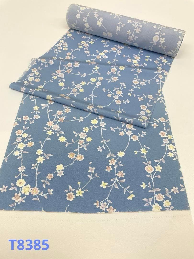 小紋 桜 全体柄 京友禅 正絹 反物 T8385 - メルカリ