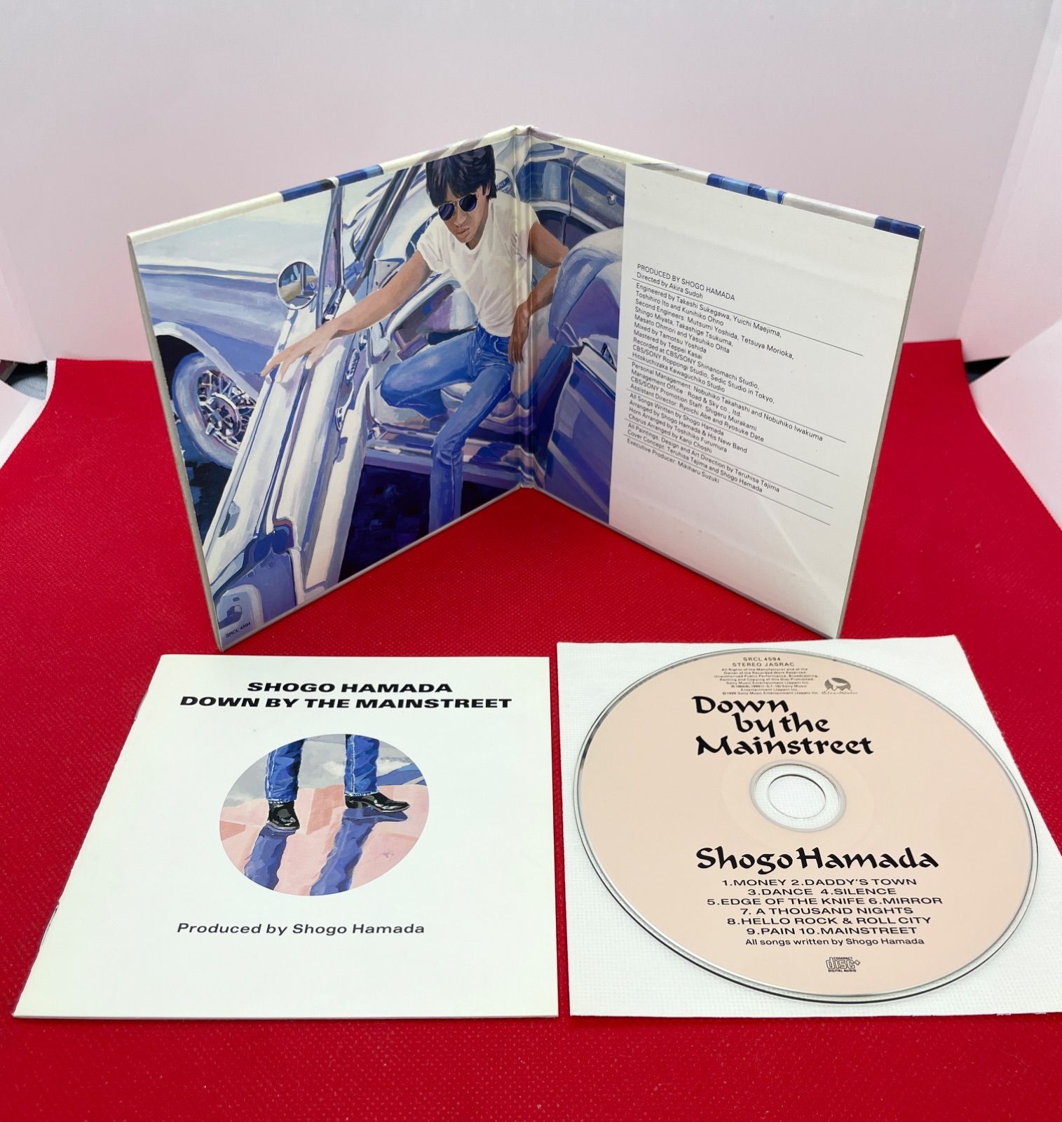 CD 浜田省吾 SHOGO HAMADA DOWN BY THE MAINSTREET 初回生産限定盤 紙