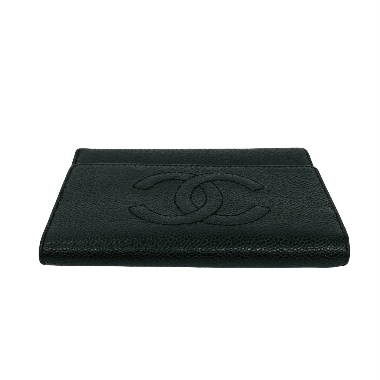 極 美品 箱付き カード シール有 CHANEL シャネル ココマーク キャビア