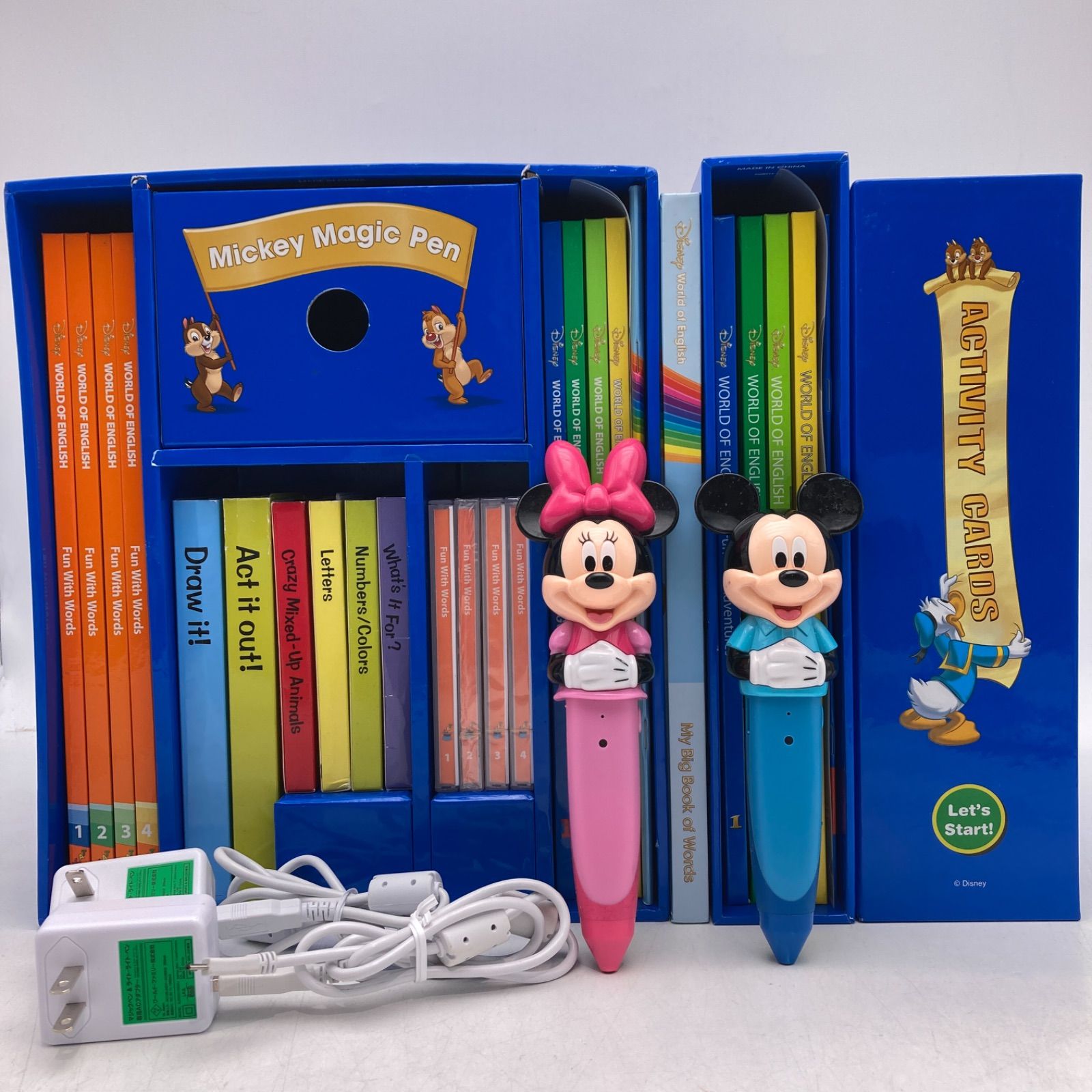 【特別価格】マジックペンセット＆アドベンチャー　ディズニー英語　1002323 2021年 ミッキーマジックペンセット＆アドベンチャーセット DWE 603623