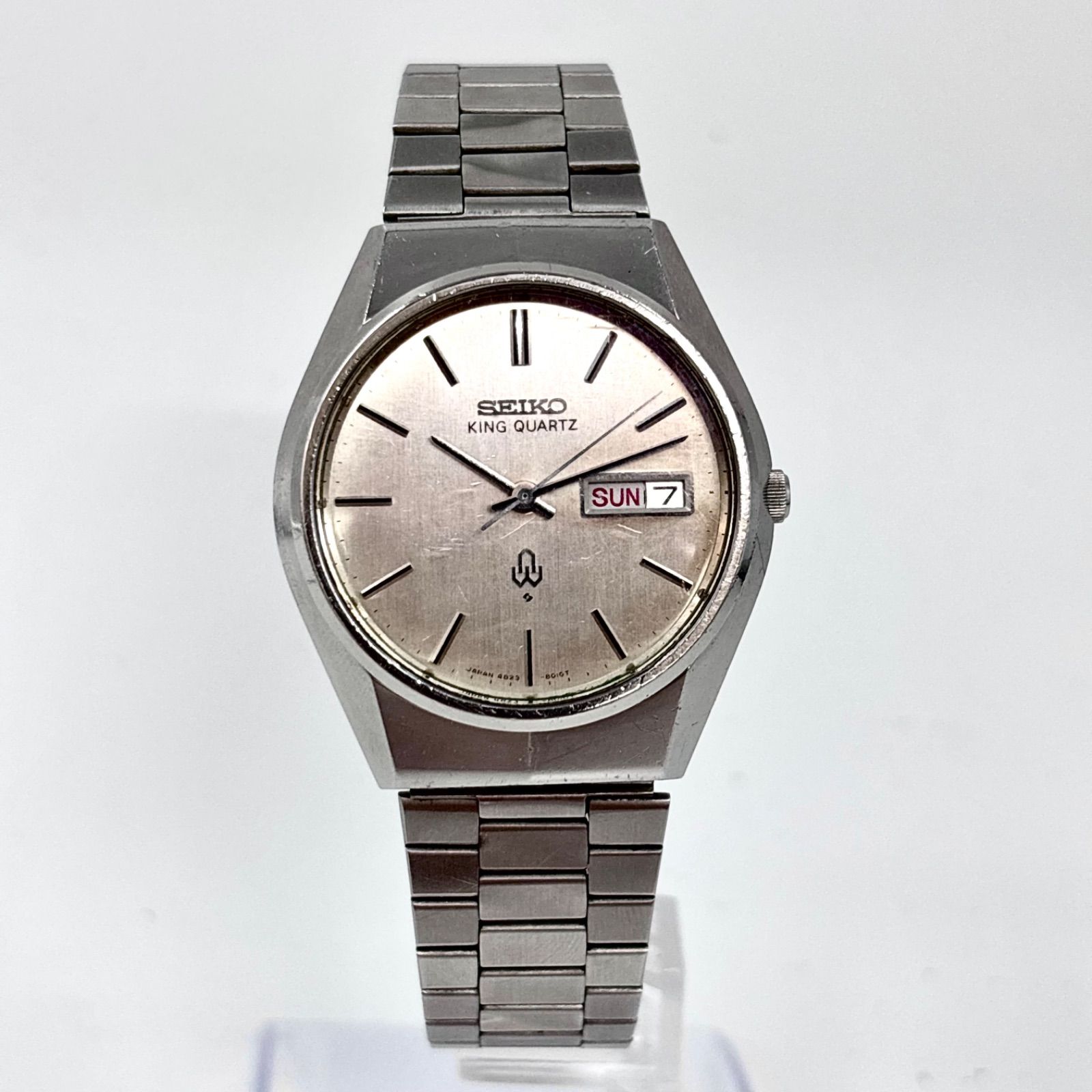 稼働】SEIKO/セイコー KING QUARTZ/キングクォーツ 腕時計 変わり文字