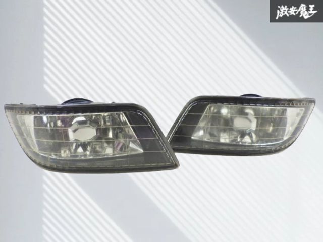 【割れ無し】トヨタ 純正 JZX100 チェイサー 後期 フロント フォグライト フォグランプ 左右セット KOITO 22-277 114-76890 即納