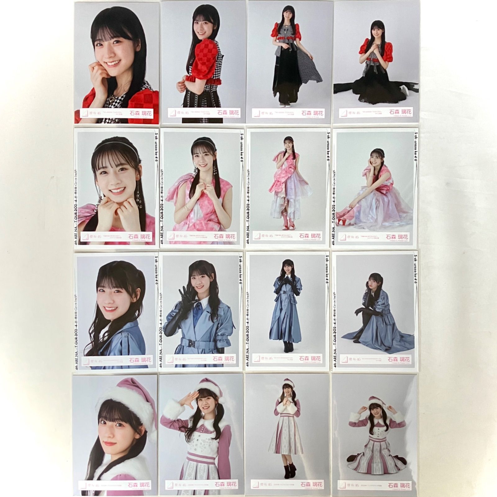櫻坂46 石森璃花 生写真 4コンプセット NL6196P f115 - メルカリ