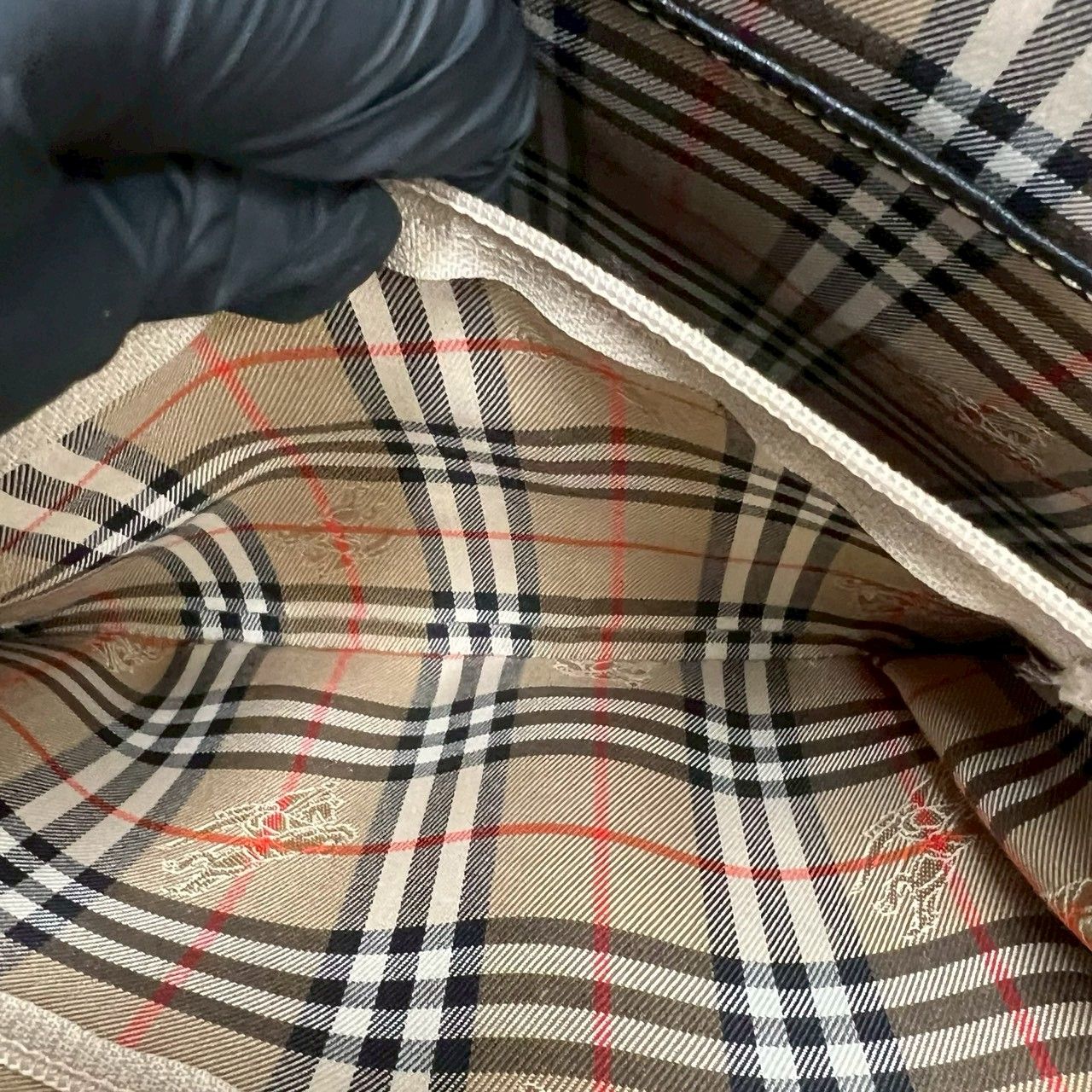 極 美品 希少品 BURBERRYS バーバリーズ ロゴ 金具 ノバチェック