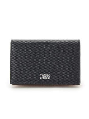 [ タケオキクチ ] 名刺入れ ◆【ミニメッシュ レザー】 名刺カードケース 07001522 メンズ ネイビー(593) 00(SS) [ネイビー(593)] [00(SS)]