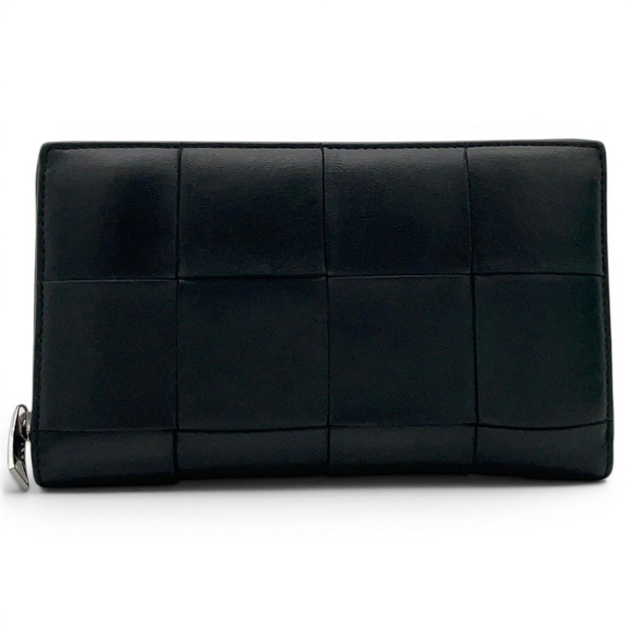 超極美品】ボッテガヴェネタ Bottega Veneta ラウンドジップ長財布