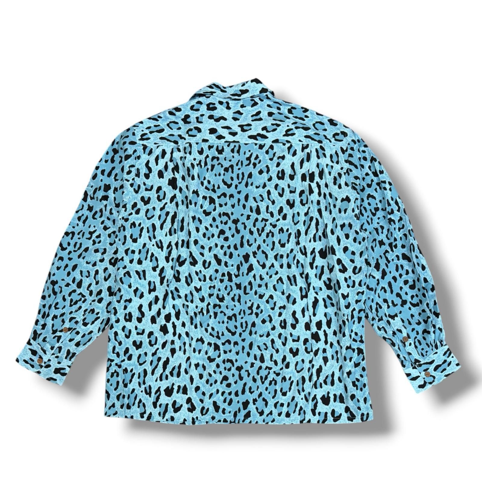 WACKO MARIA 22AW HAWAIIAN SHIRT L/S レオパード柄長袖ハワイアン