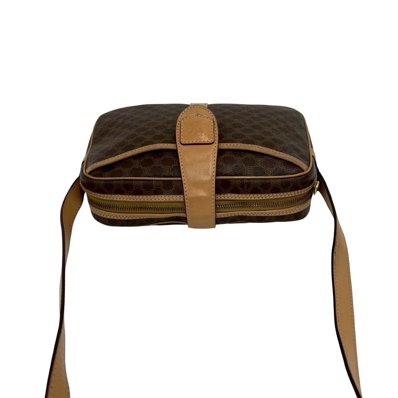 極 美品 CELINE セリーヌ ヴィンテージ マカダム ブラゾン トリオンフ