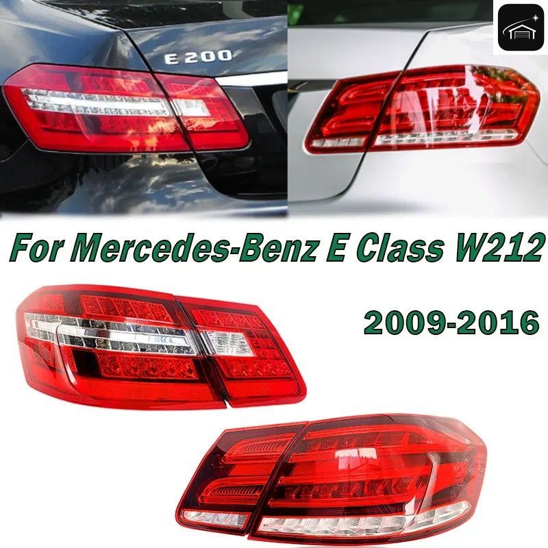 メルセデス・ベンツ Eクラス W212 2009-2016 セダン用 LED テールライト警告ブレーキシグナルランプ外装ライトアセンブリ