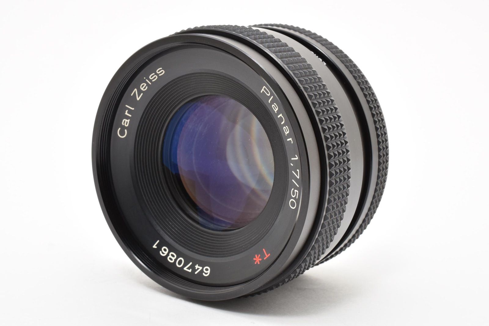 ◇◆ 外観新品級 コンタックス Contax Carl Zeiss プラナー Planar 50mm f/1.7 AEJ レンズ C/Y 動作確認済 4103 ◆◇