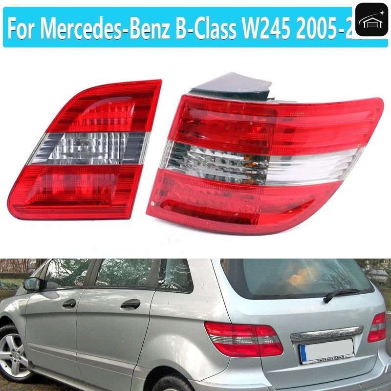 メルセデス・ベンツ Bクラス W245 2005-2011 テールライトカバー シグナルランプ バックランプ テールライトカバー バルブなし