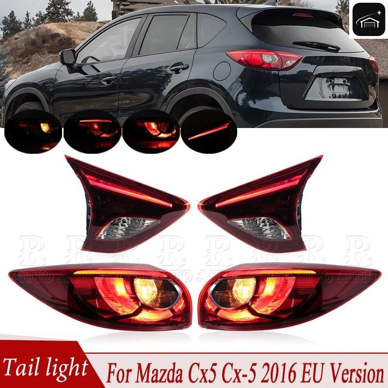 マツダ CX5 CX-5 2016 EU テールランプアセンブリ リアリバースランプ ブレーキライト ターンシグナルランプ KA0G-51-3G0D KA0G-51-150A