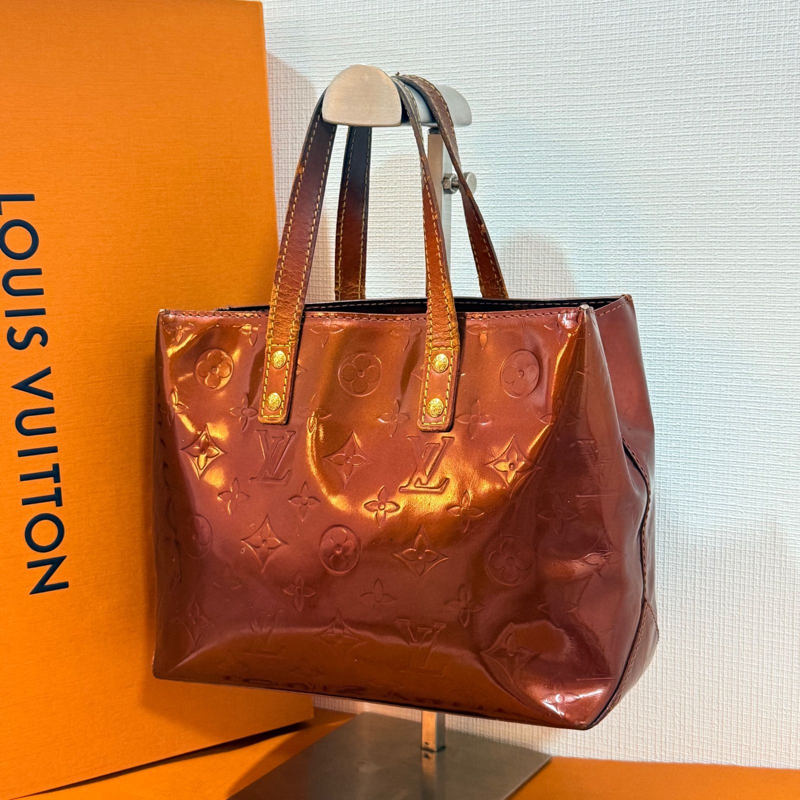 LOUIS VUITTON ルイヴィトン ヴェルニリードPM ハンドバッグ 美品