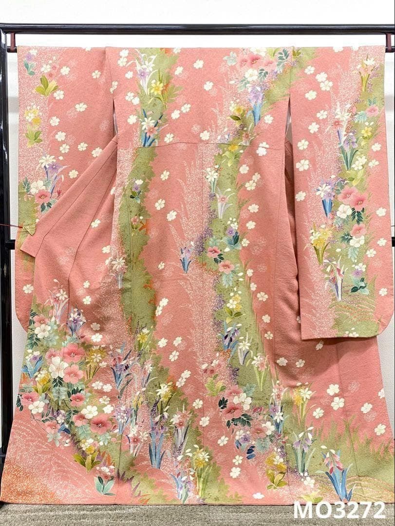 振袖 金駒 金彩 紋意匠 身丈168cm MO3272