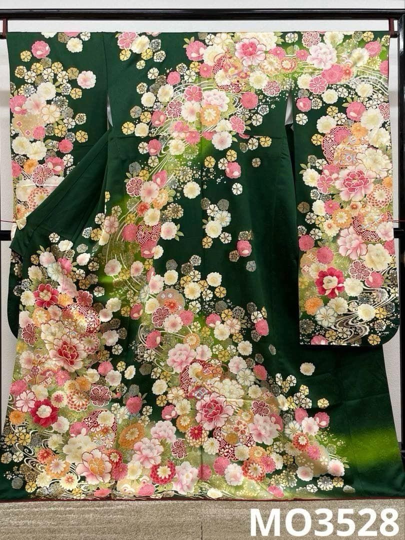 振袖 金駒 金銀彩 紋意匠 身丈168cm 撥水加工済 MO3528