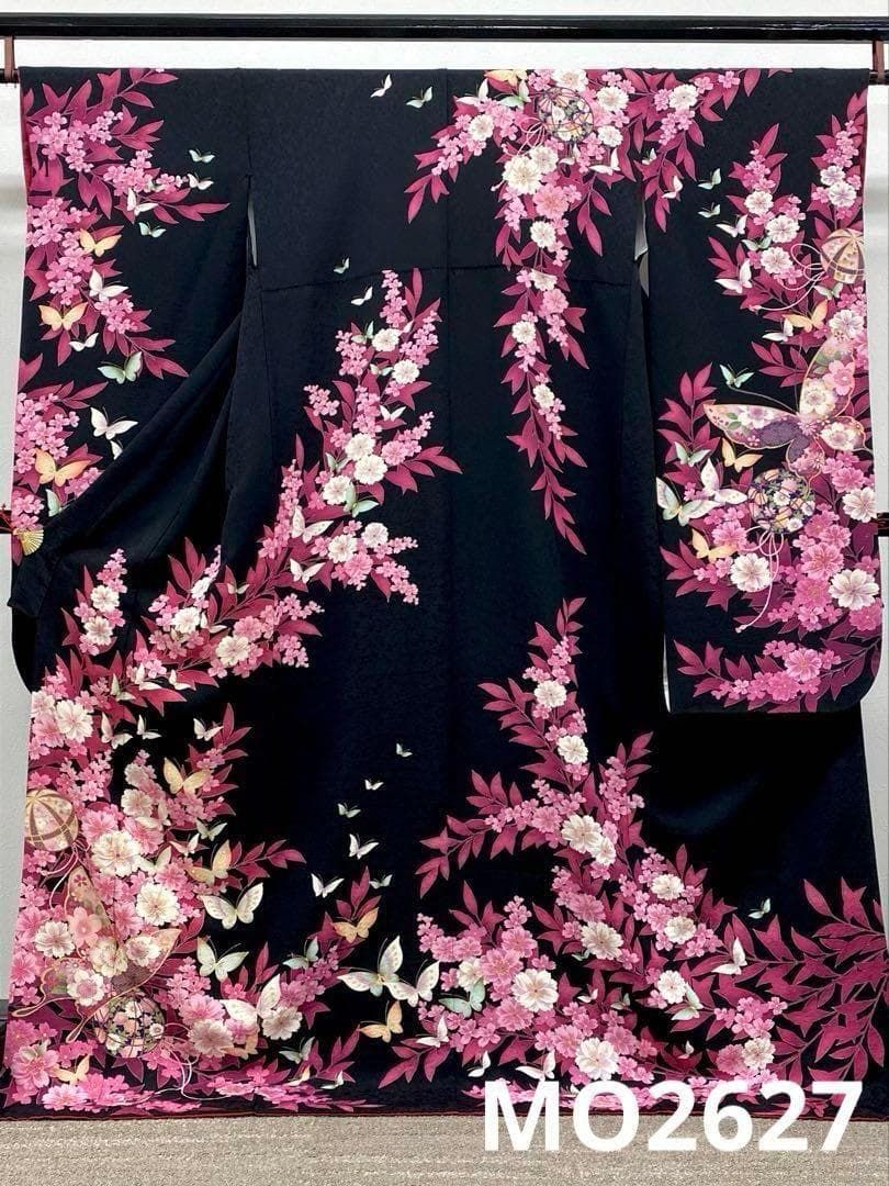 振袖 豪華 刺繍 銀駒 金彩 紋意匠 身丈172cm MO2627