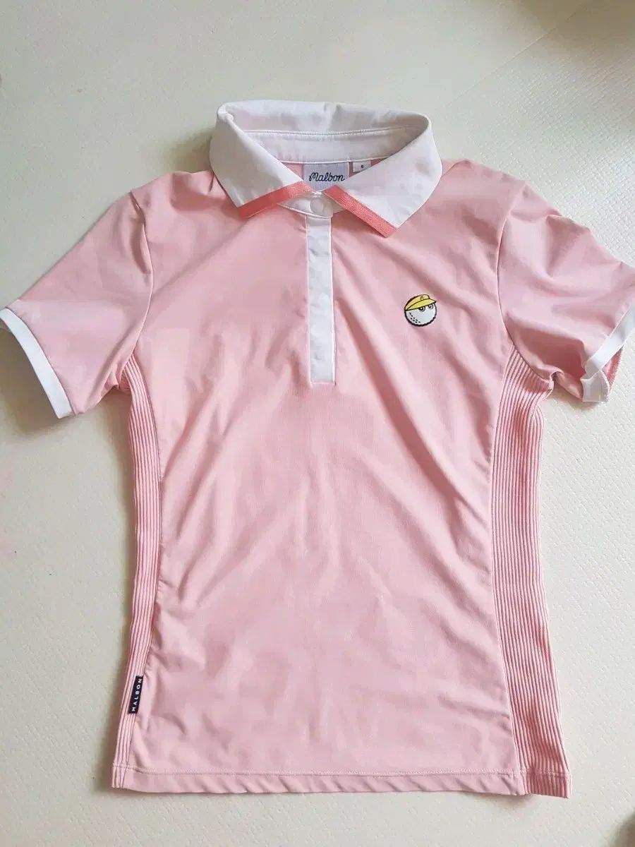マルボンゴルフウェア レディース 半袖 カラーTシャツ ピンクs カートバッグ