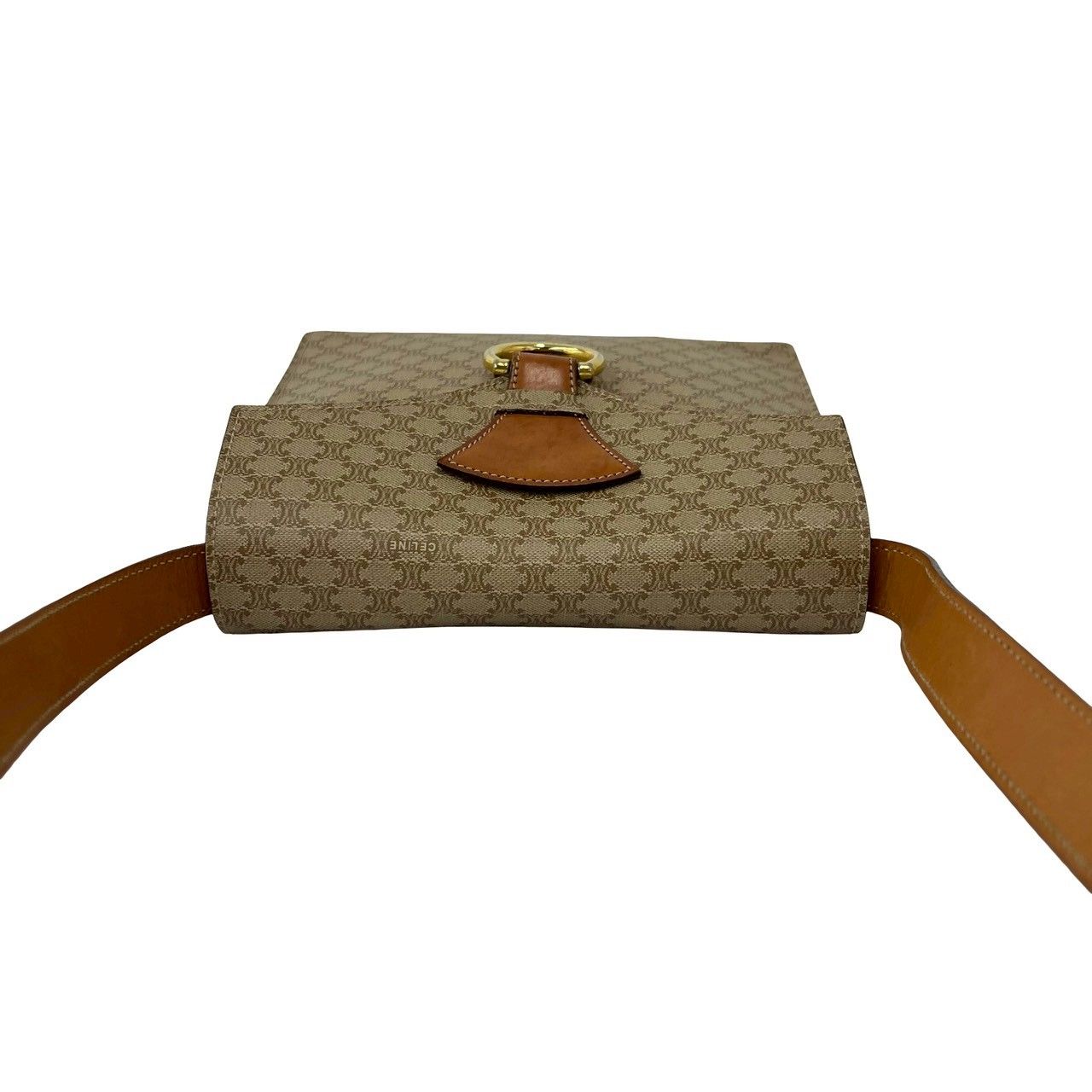 極 美品 CELINE セリーヌ ヴィンテージ マカダム ブラゾン トリオンフ