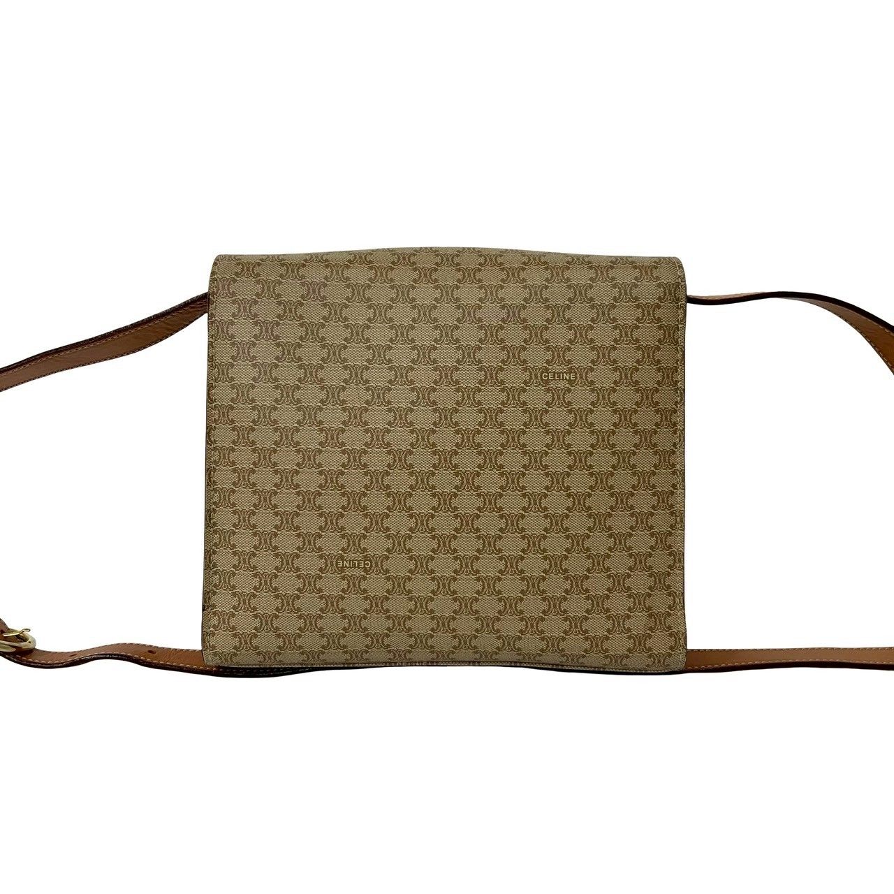 極 美品 CELINE セリーヌ ヴィンテージ マカダム ブラゾン トリオンフ